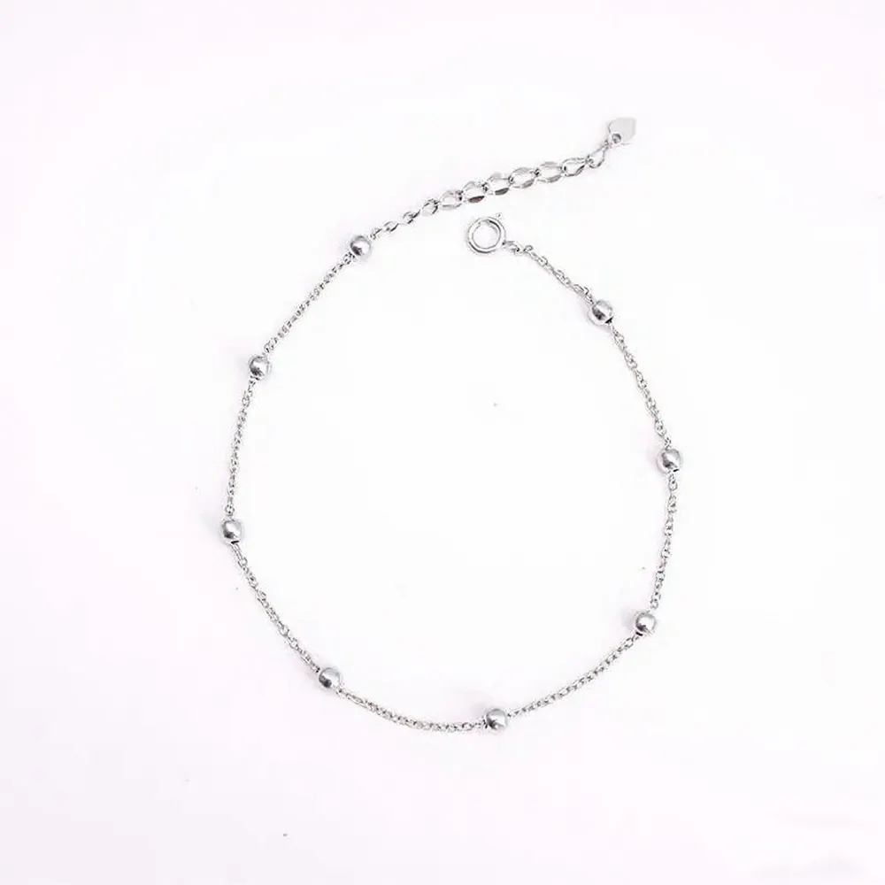 14K Gold Plated Minimalist Anklet