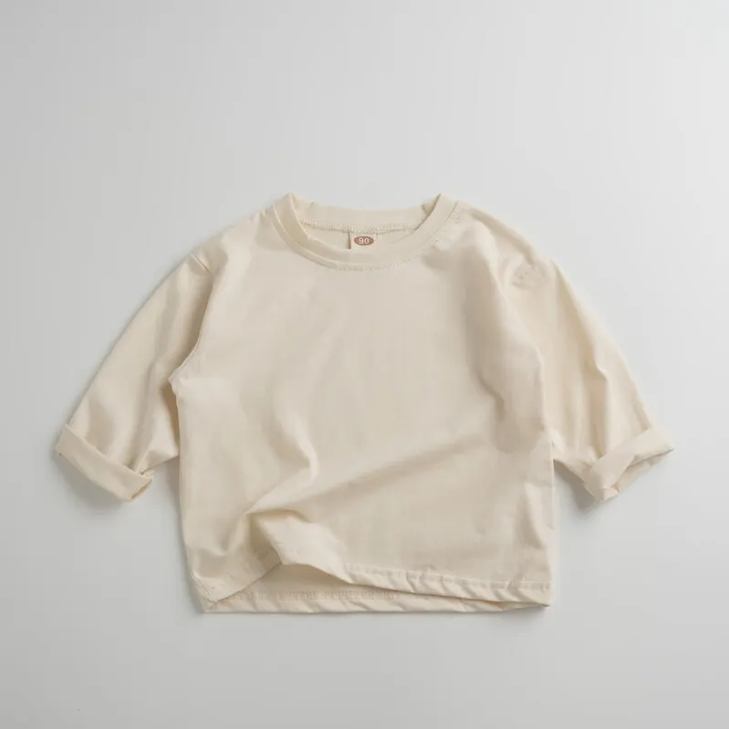 Children's Cotton Long Sleeve T-Shirt