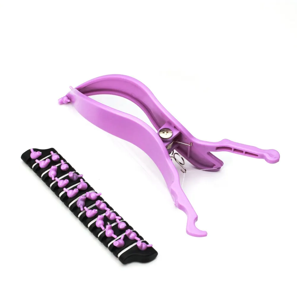 Purple Cotton Thread Facial Hair Remover
