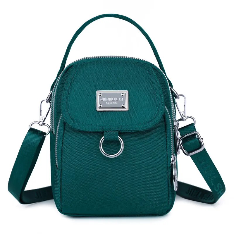 Woven Crescent Crossbody Bag