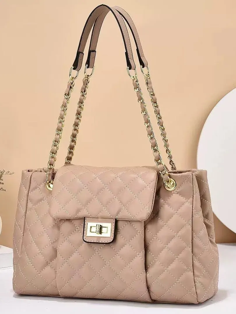 Diamond Quilted Chain Shoulder Bag