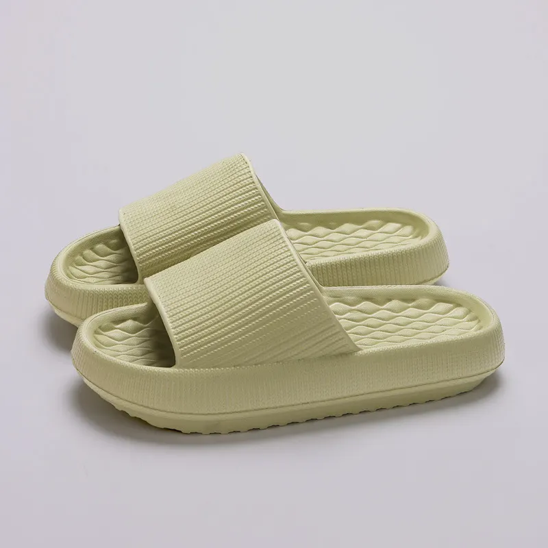 EVA Rhombus Stripe Flip Flops
