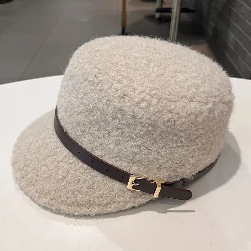 Leopard Print Flat-Top Cap