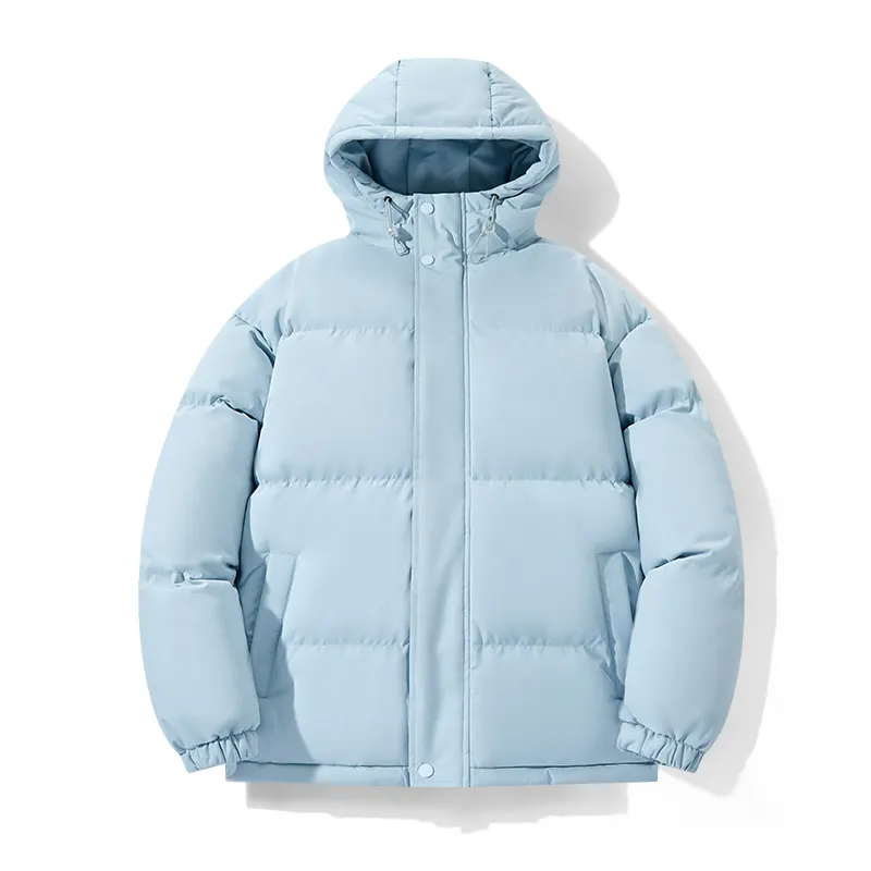 Loose Hooded Cropped Coat