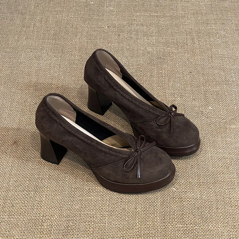 Buckle Strap Mary Jane Heels
