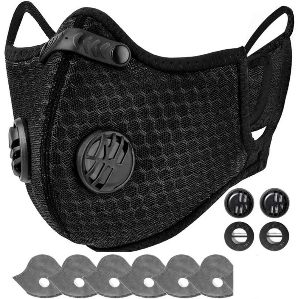 Reusable Half-Face Mask with Filters