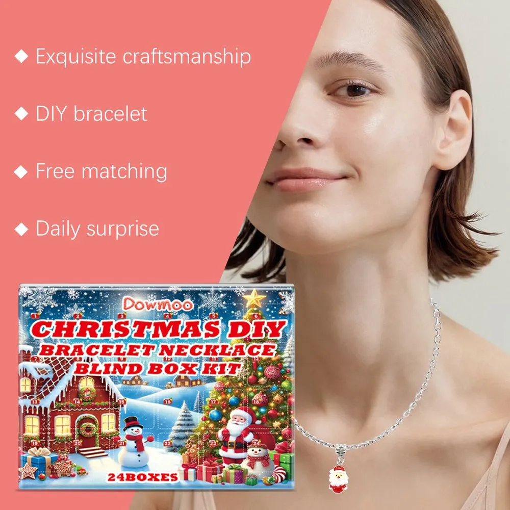 24-Piece Christmas Jewellery Blind Box Set