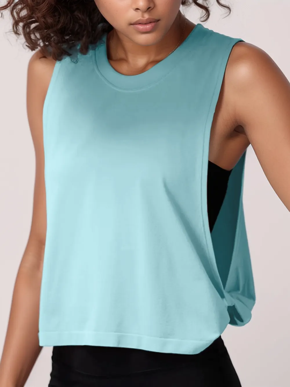 Loose Sleeveless Yoga Tank