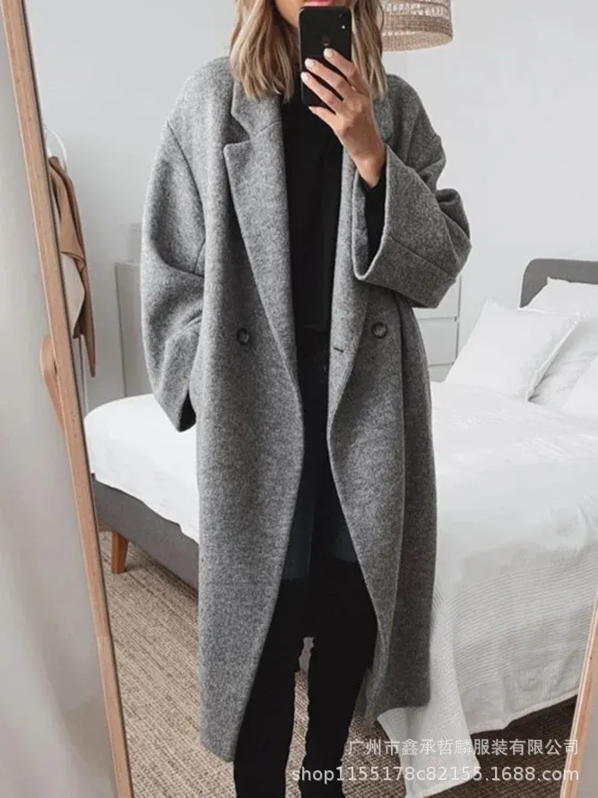 Woolen Trench Coat