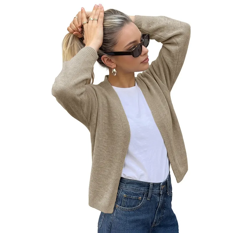 Retro Knit Short Cardigan