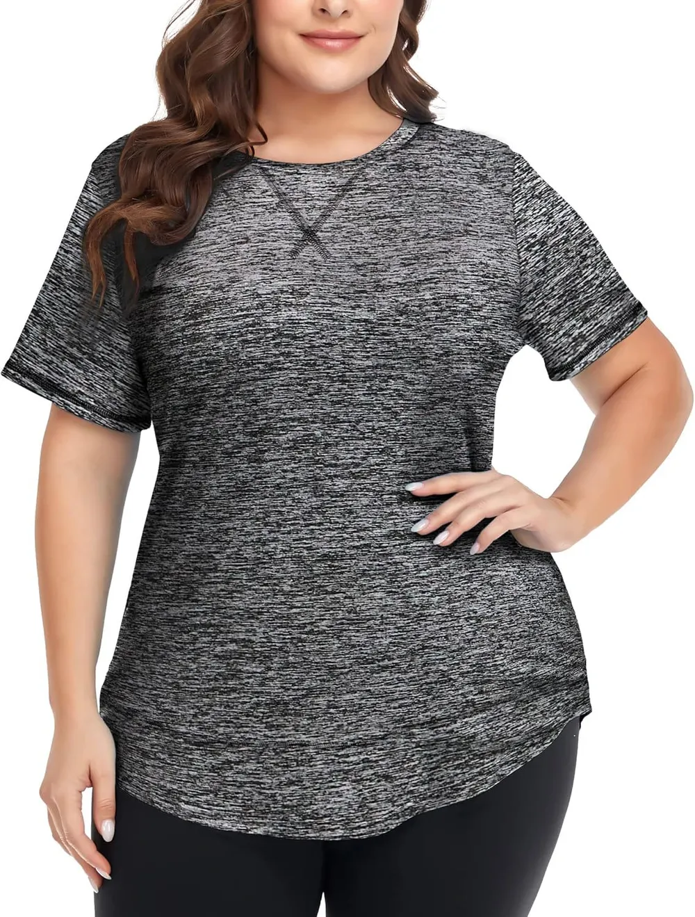 Plus Size Quick Dry Sports T-Shirt