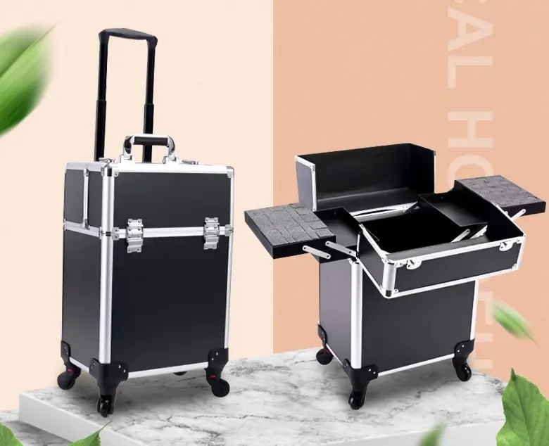 Large-Capacity Makeup Artist Storage Case