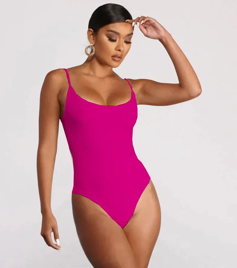 Backless Triangle One-Piece Swimsuit