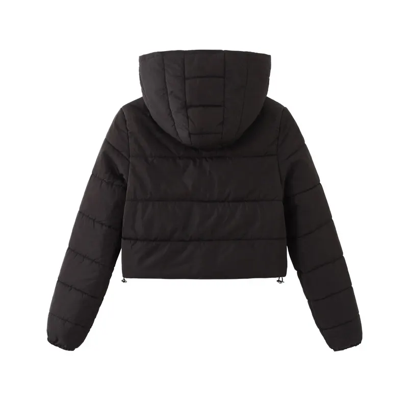 Short Hooded Padded Jacket