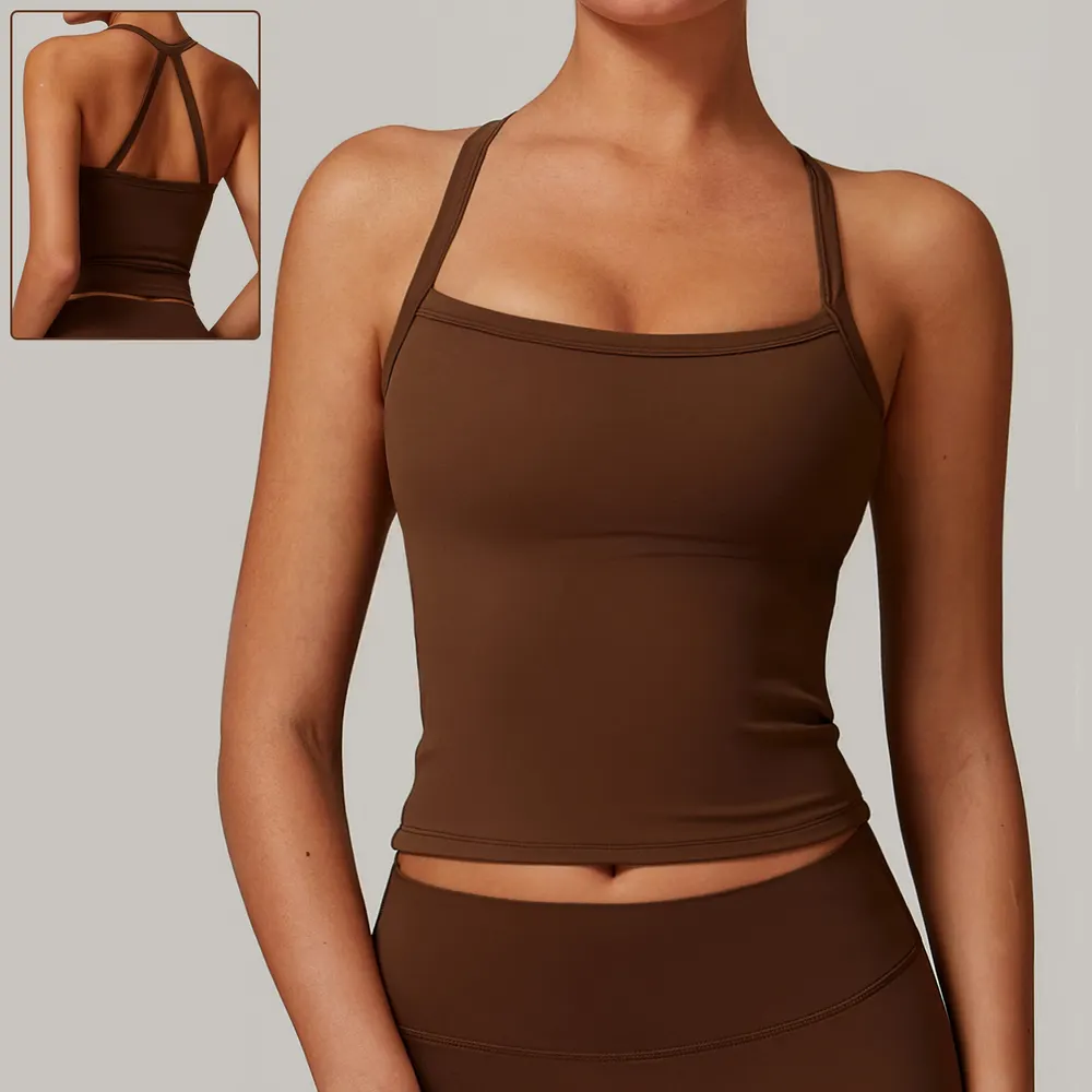 Quick-Dry Sleeveless Yoga Vest