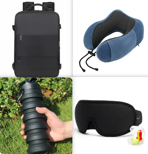 Large Capacity Water-Resistant Travel Backpack