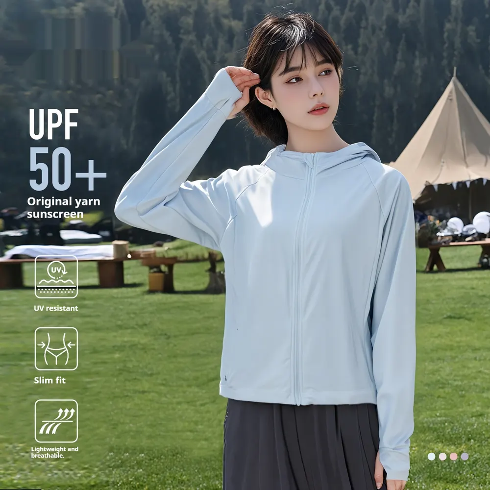 Ultra-Light Hooded Sun Top