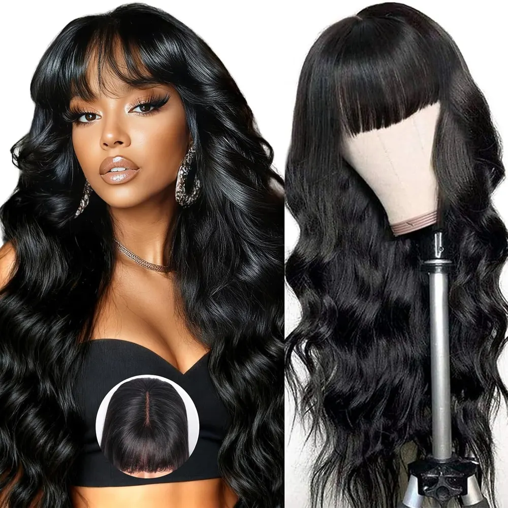 Body Wave Full Machine Made Human Hair Wig