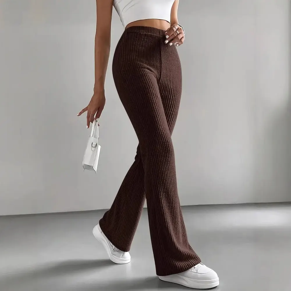 Lightweight Wide-Leg Trousers