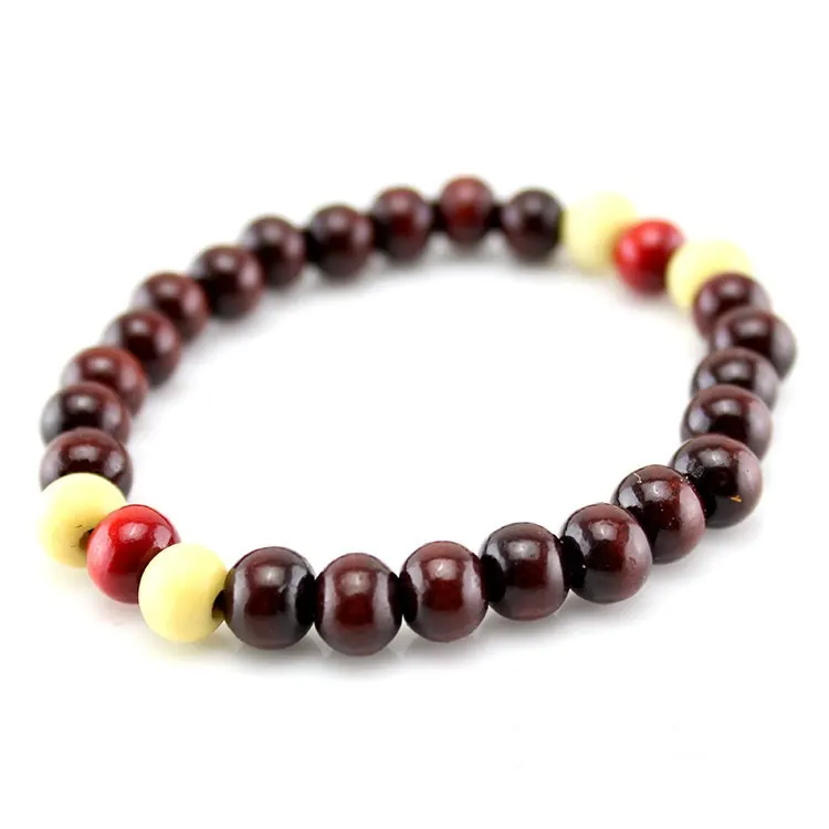 Natural Stone and Lava Bead Bracelet