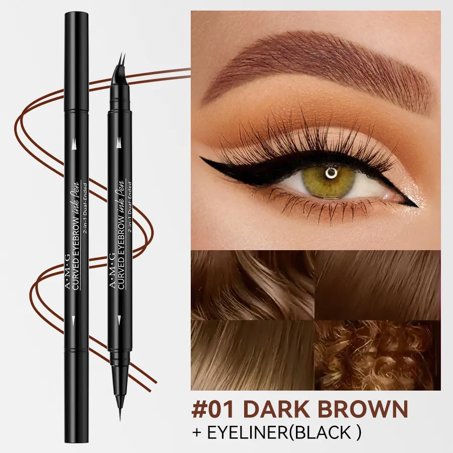 Double-Ended Brow Pencil and Eyeliner