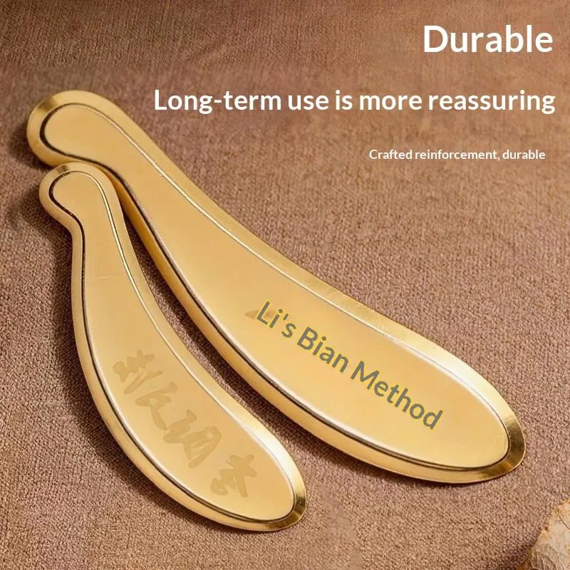 Copper Gua Sha Knife with Case