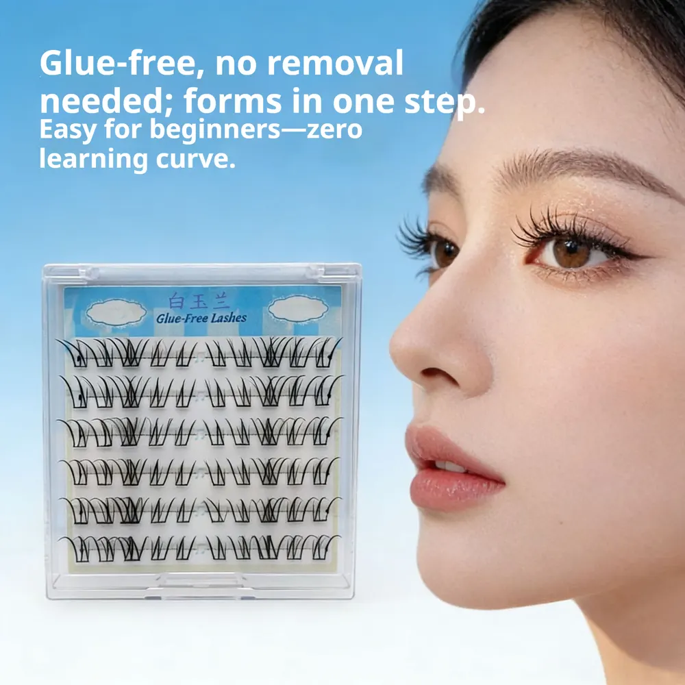Glue-Free Self-Adhesive False Lashes