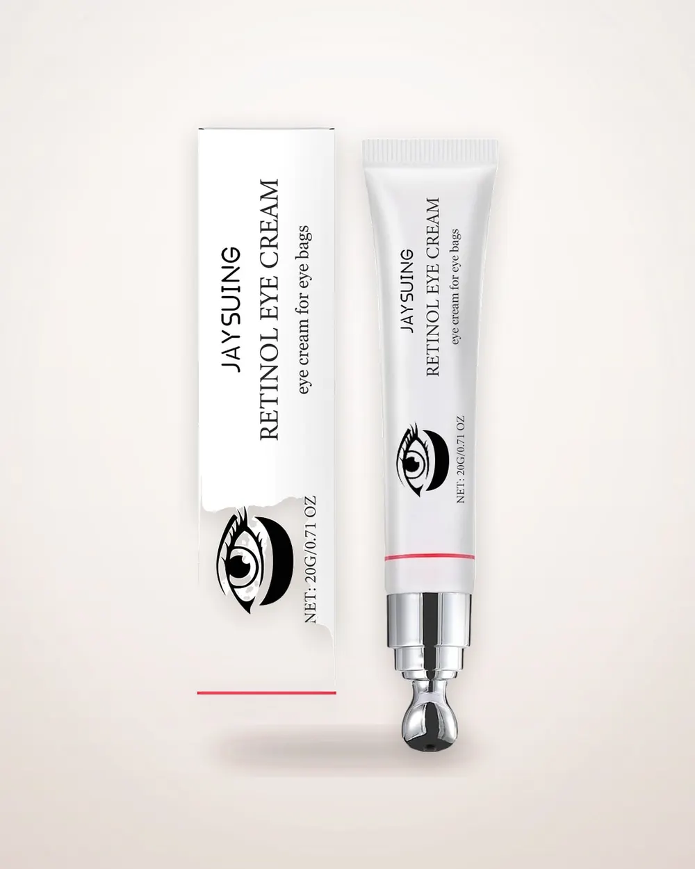 Retinol Eye Cream with Massager