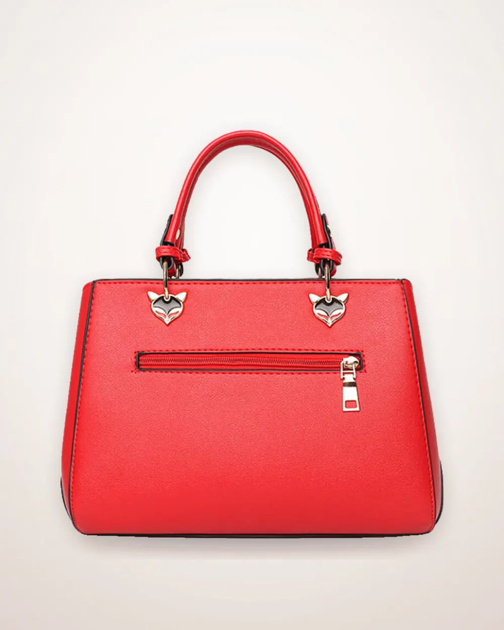 Patchwork PU Leather Shoulder Handbag