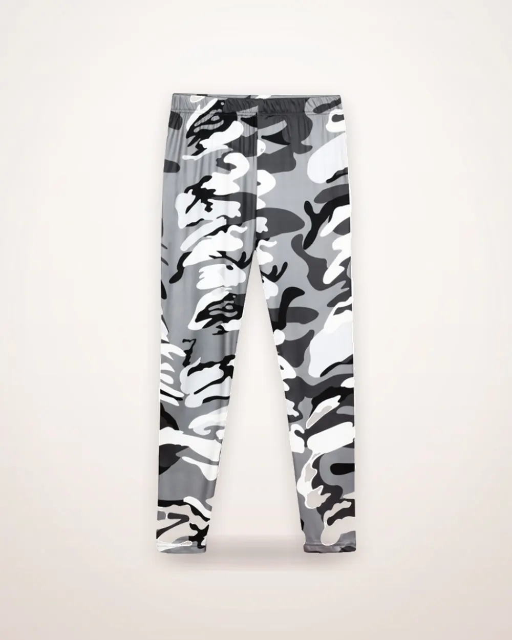 Camouflage Print Fitted Leggings