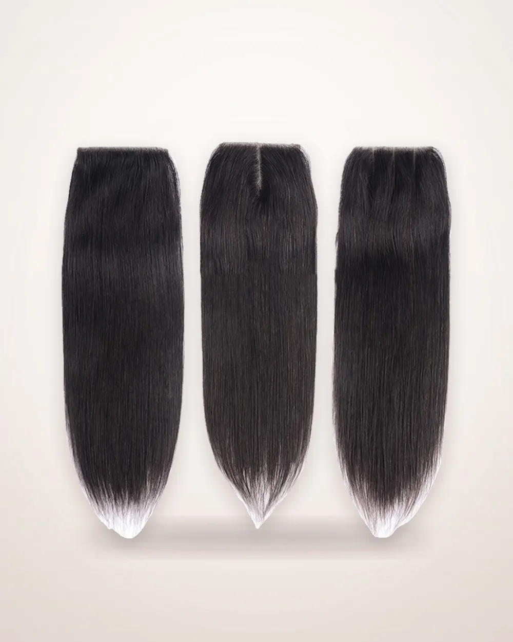 Straight Real Hair Extension in Black