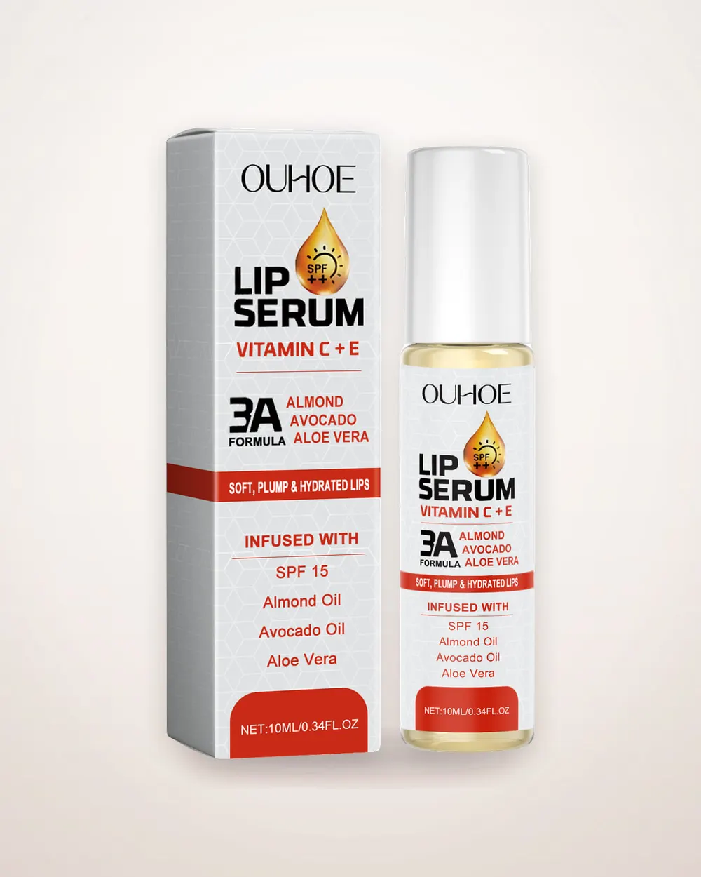 Lip Oil with Mineral Oil and Vitamin C
