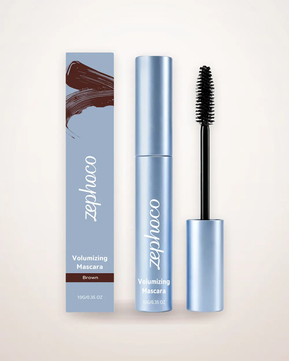 Brown Waterproof Thick Mascara