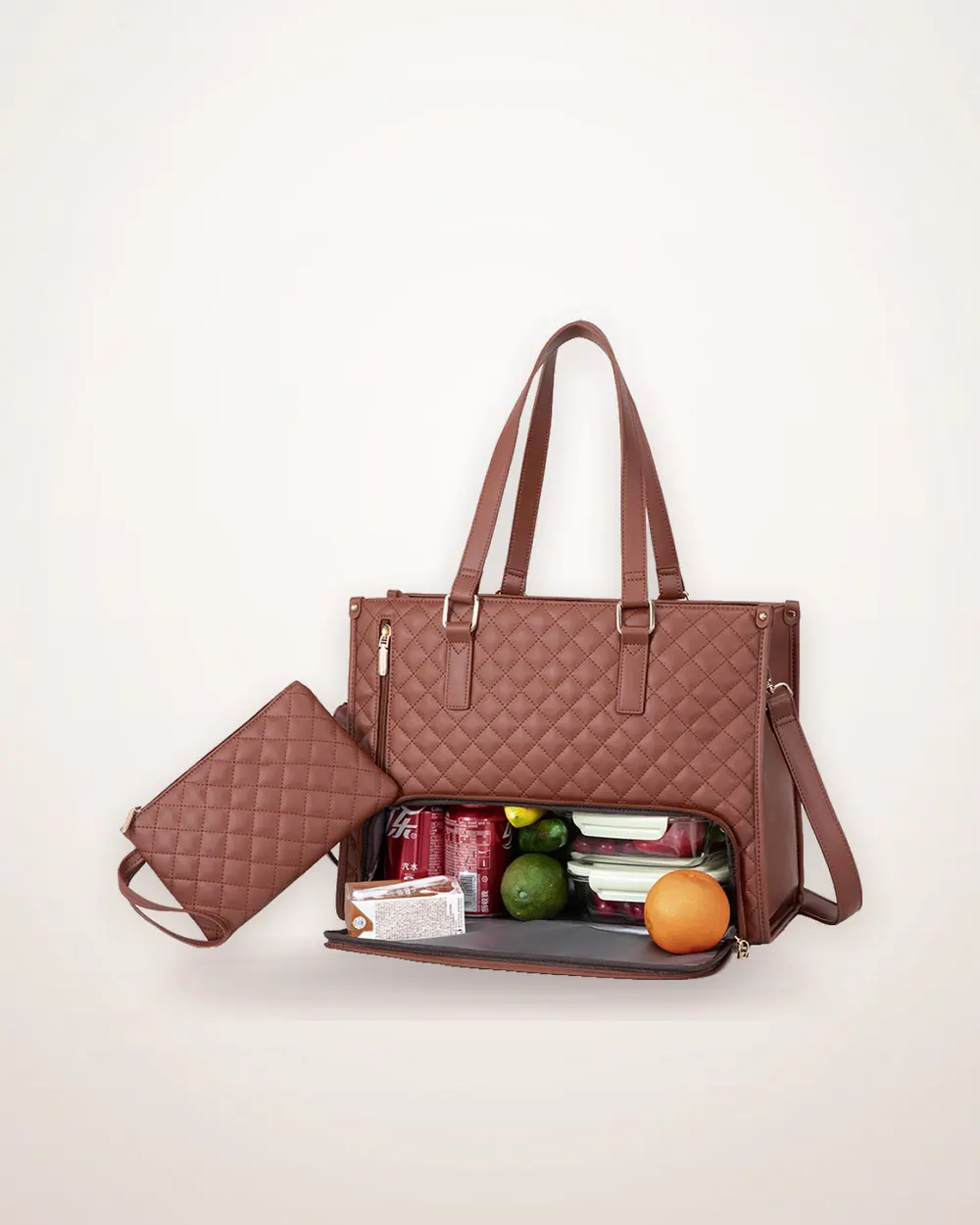 Insulated Lunch Tote with Laptop Space