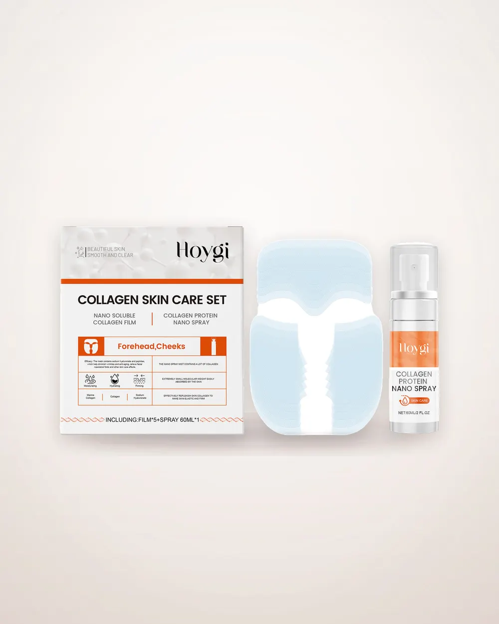 Collagen Film Mask and Mist Set