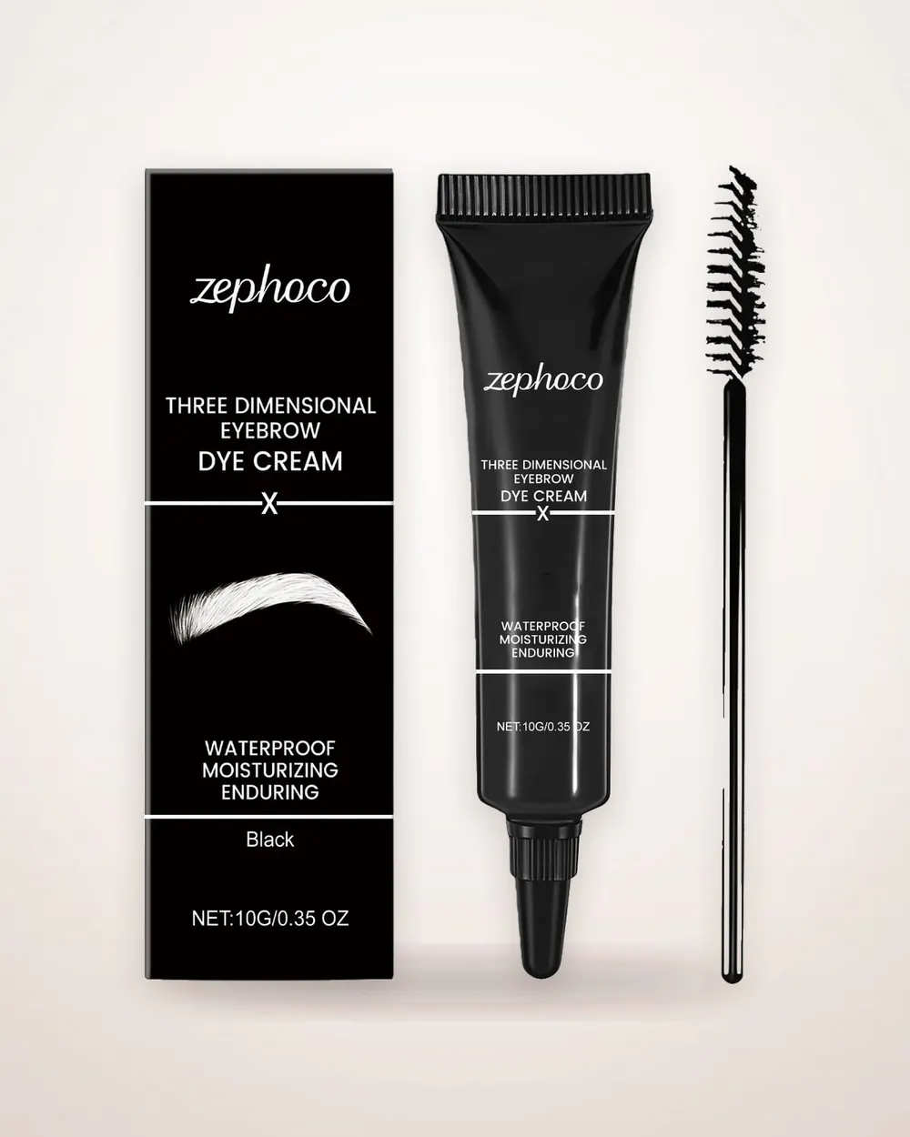 Black 3D Brow Shaping Gel
