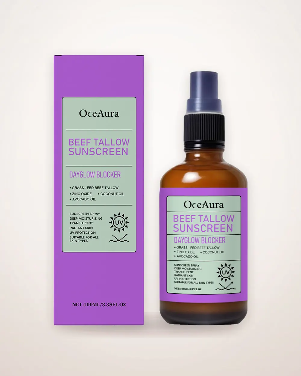 Coconut Oil Sunscreen Spray