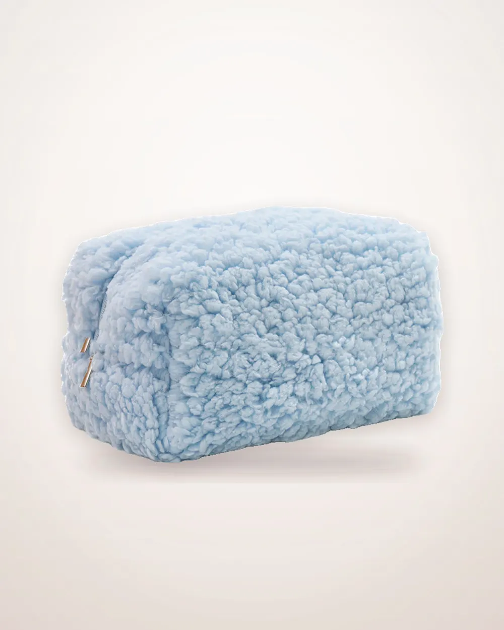 Plush Zip Cosmetics Pouch