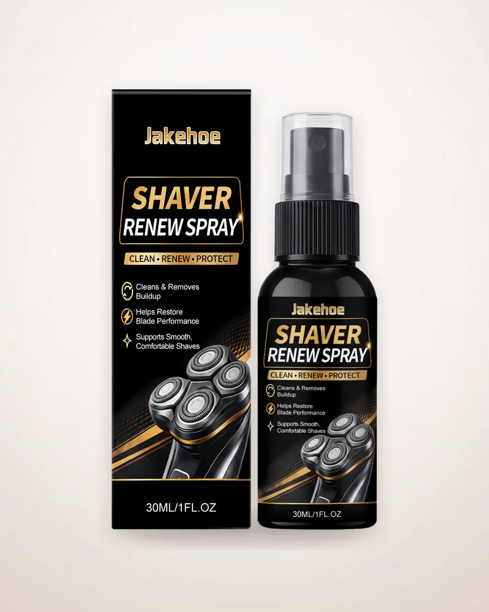 Electric Shaver Cleaning Spray