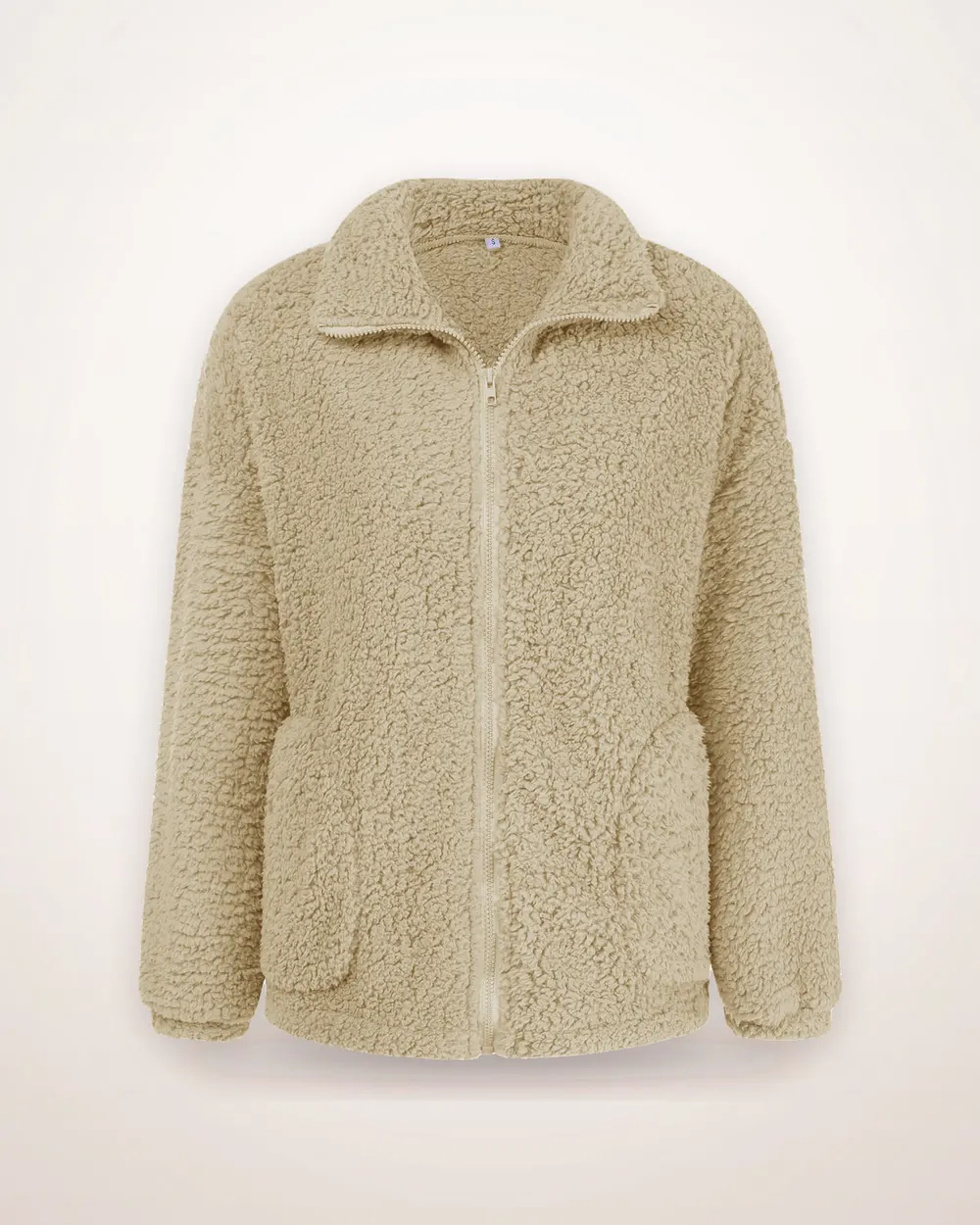 Plush Warm Cotton-Blend Jacket
