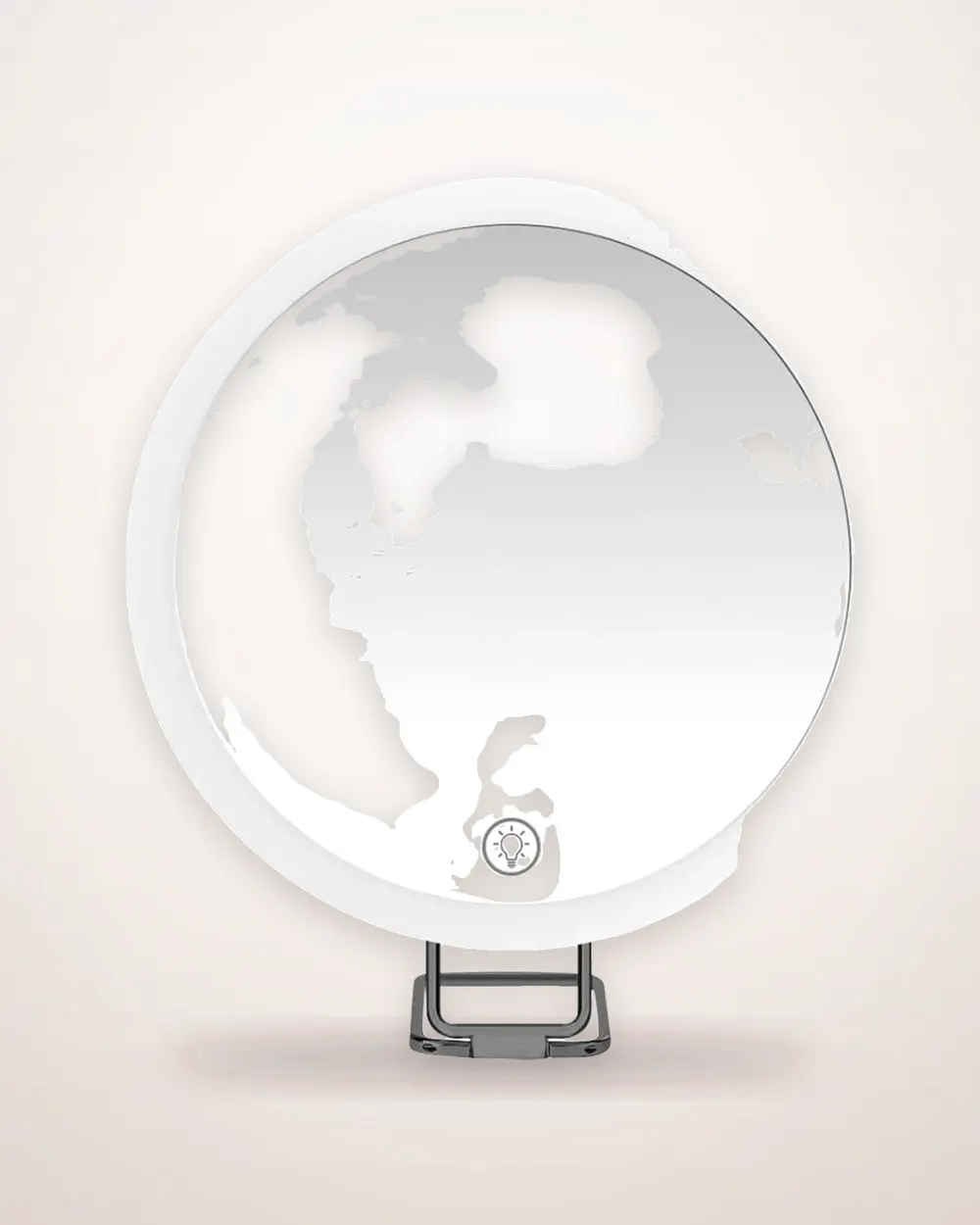 30X Lighted Magnifying Mirror with Stand