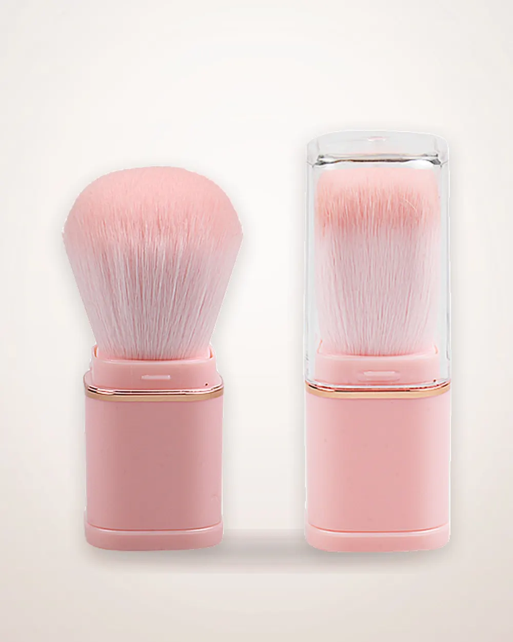 Retractable Powder Blusher Brush