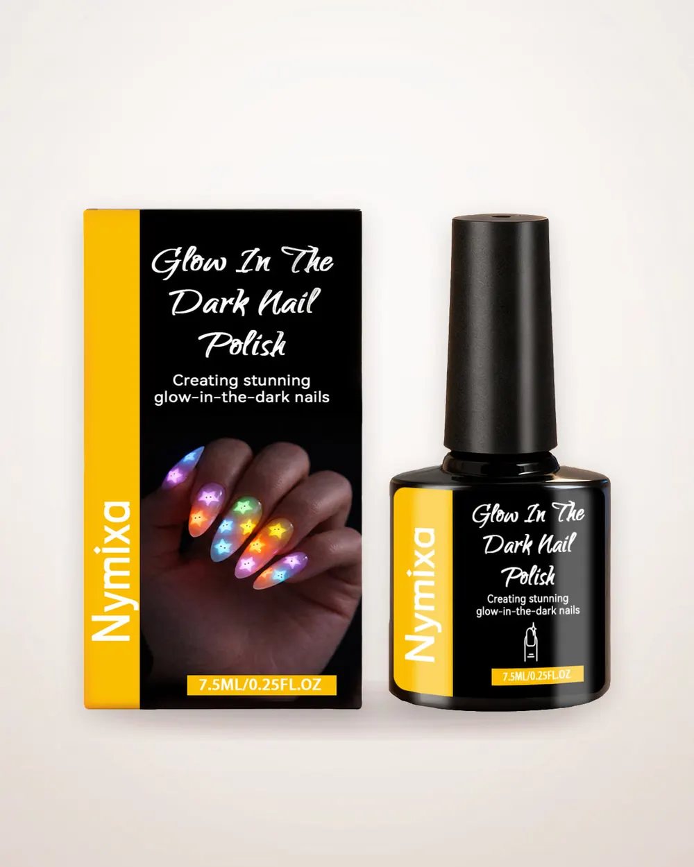Glow in the Dark Nail Polish, Sunshine Yellow