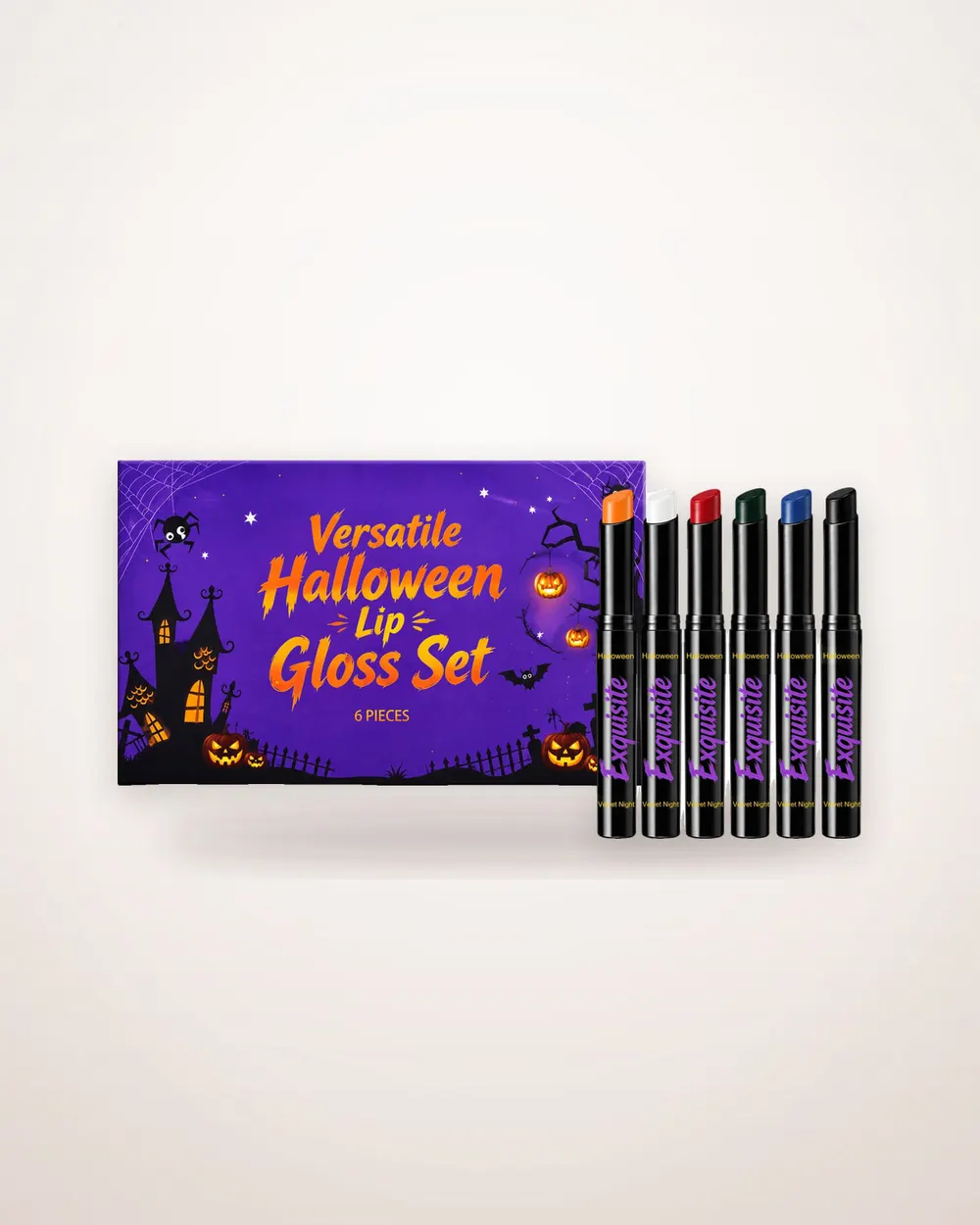 Halloween Six-Piece Lip Gloss Set
