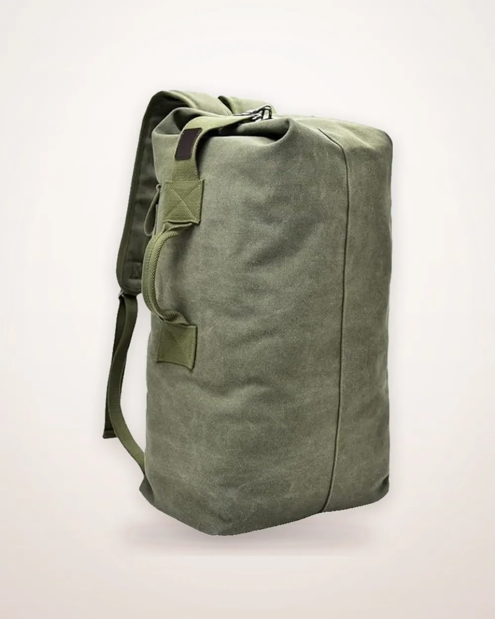 Expandable Travel Duffel with Curved Strap