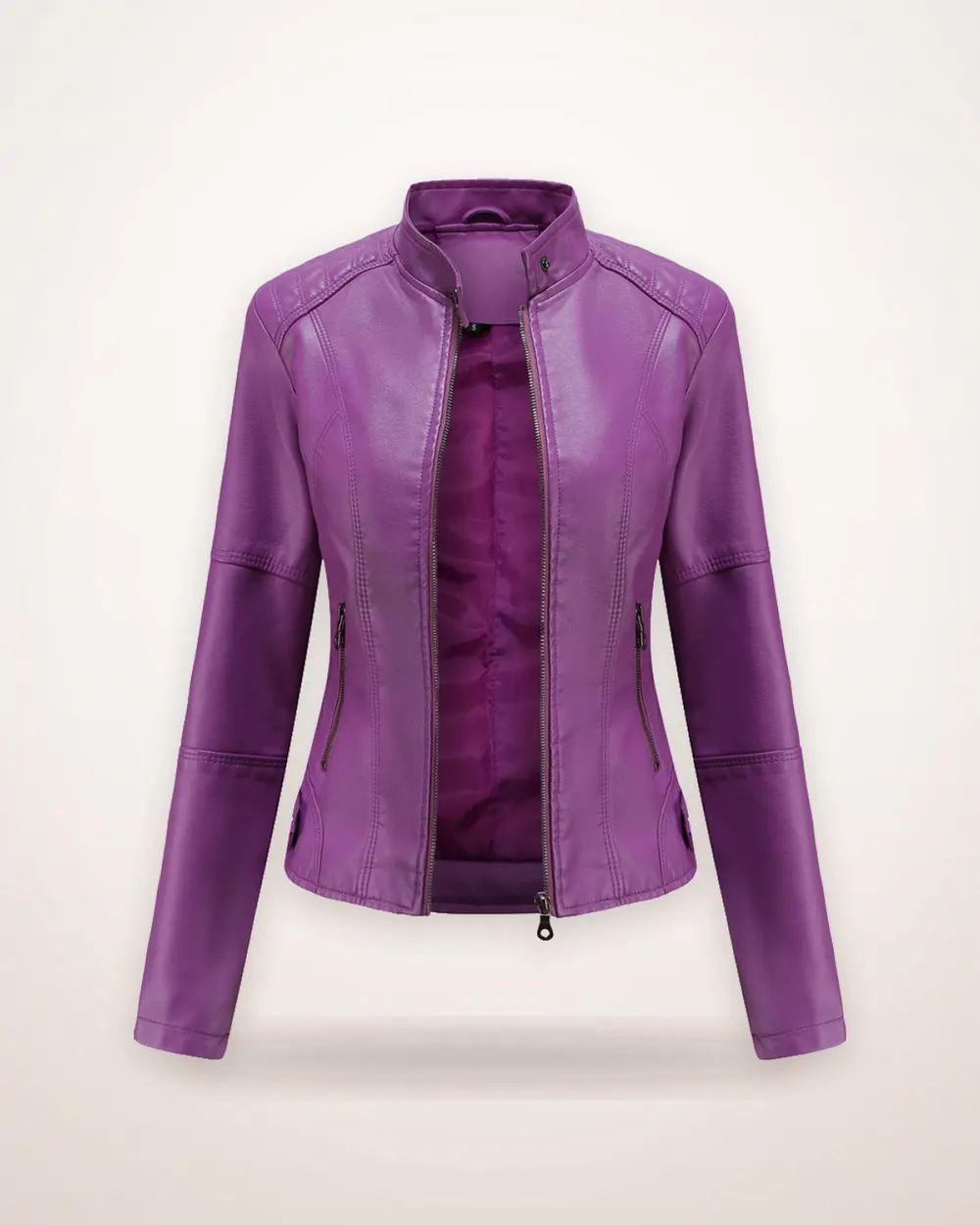 Soft Leather Spring Jacket