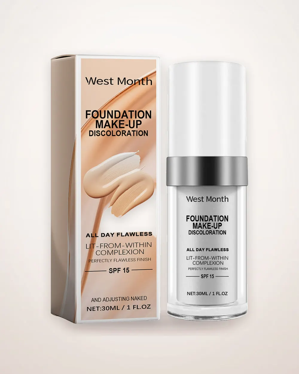 Temperature-Adaptive Concealer Foundation