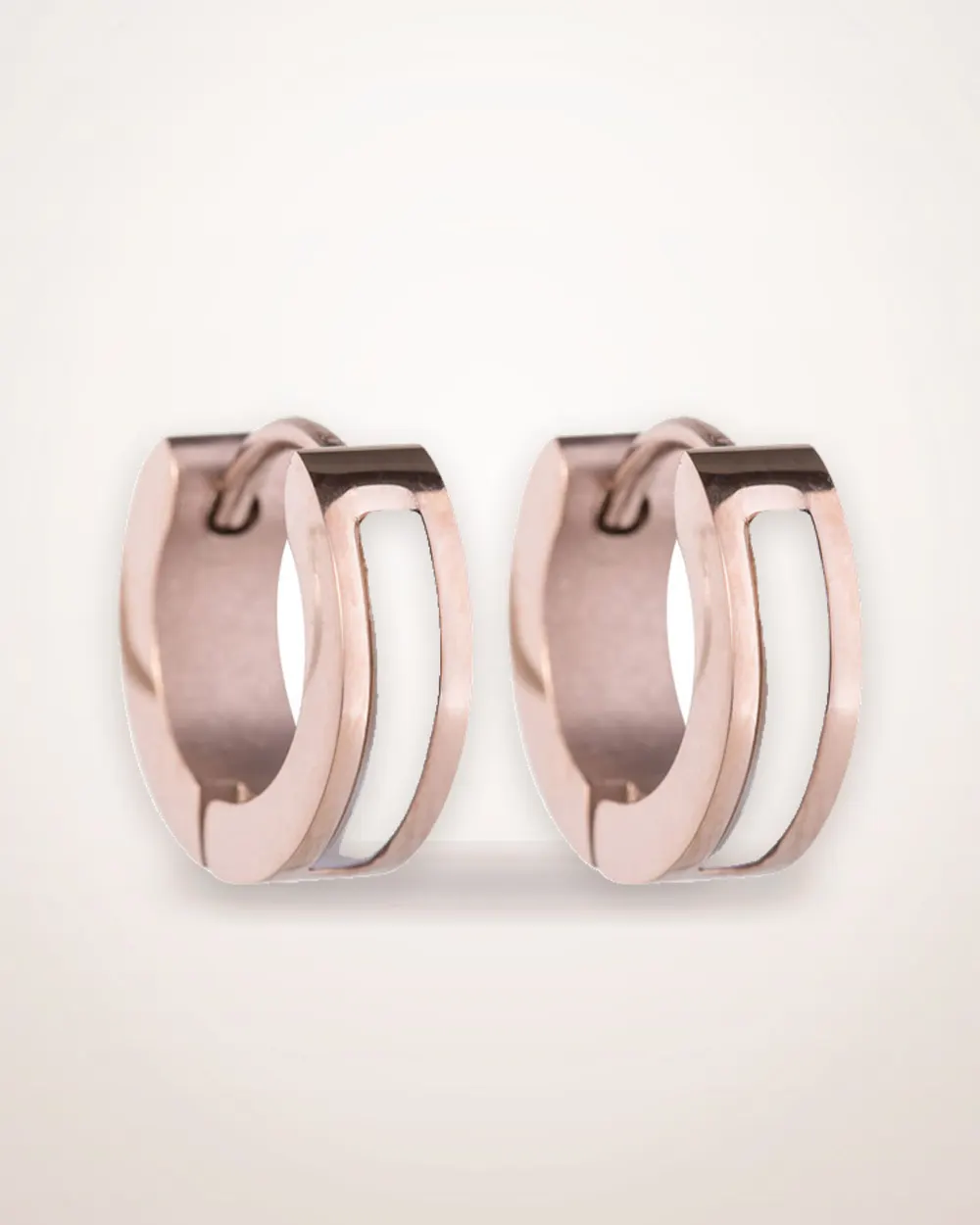 Round Shell Inlay Stud Earrings