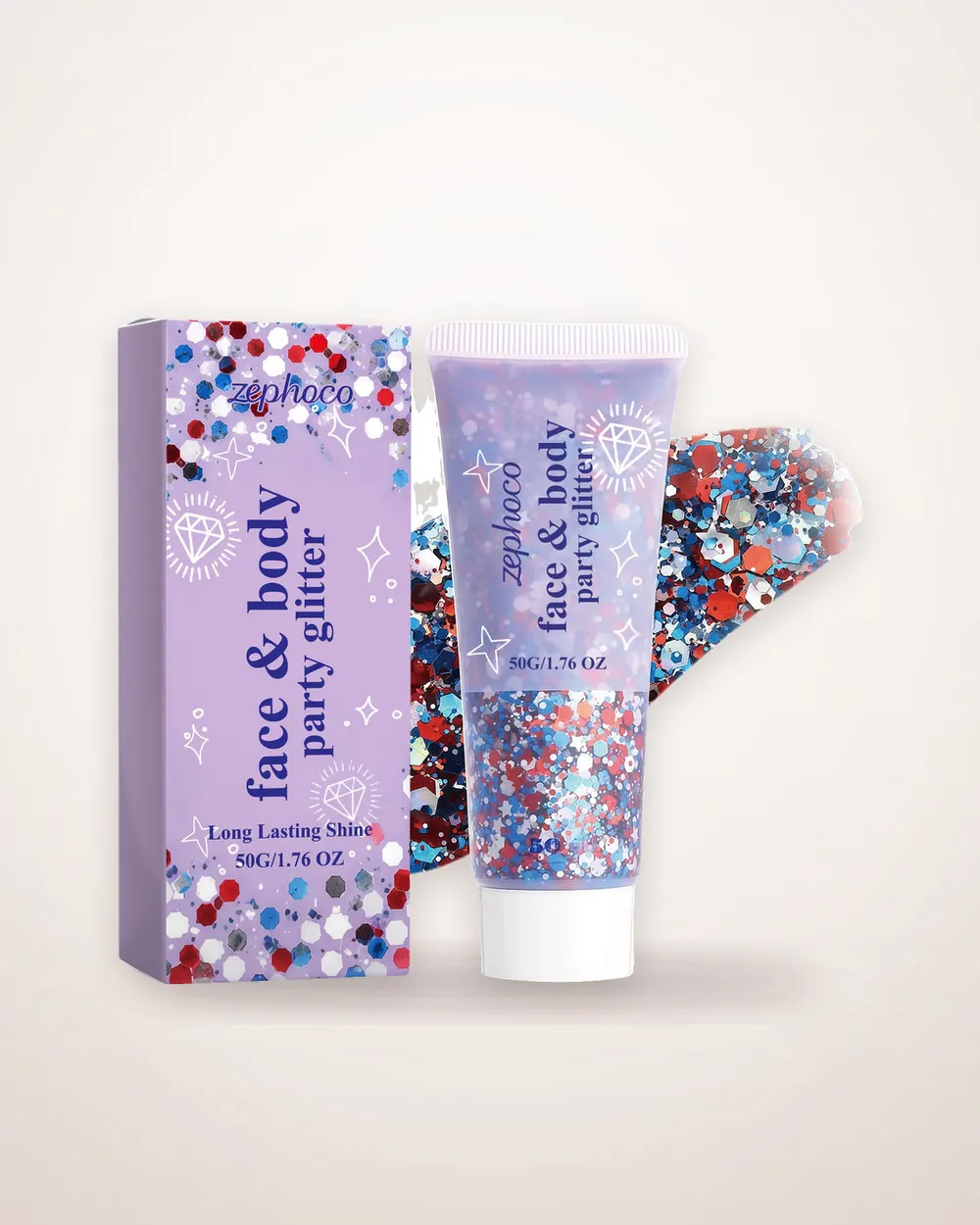 Pearlescent Gel Sequin Body Glitter