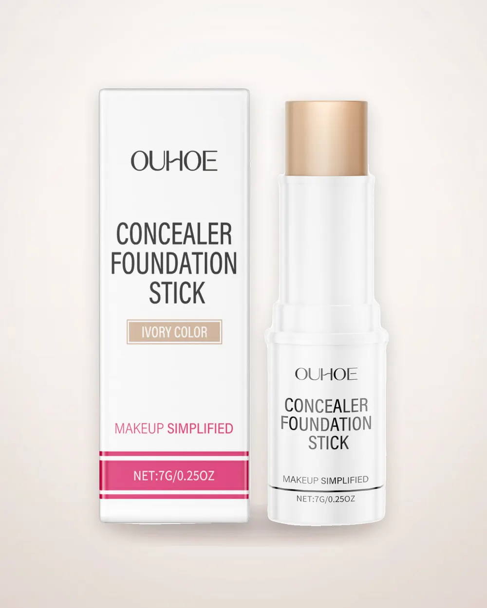 Ivory White Long-Wear Foundation
